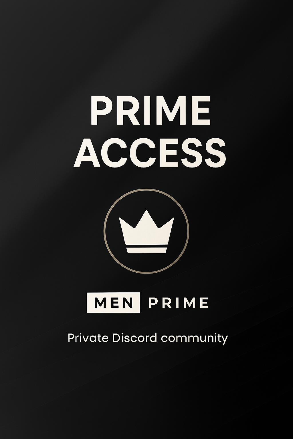 Men Prime: Prime Access